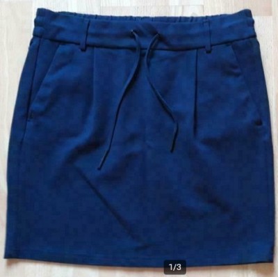 Only kokerrok donker blauw M  voorkant1.jpg